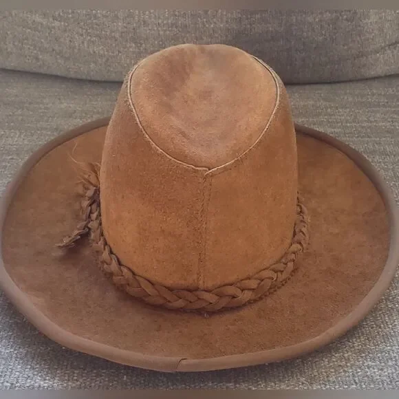 Henschel Skullys Leather Hat Medium - Picture 5 of 8